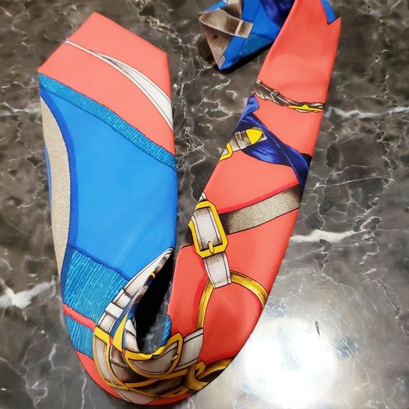 Hermes Other - Hermes authentic tie bright beautiful colors
